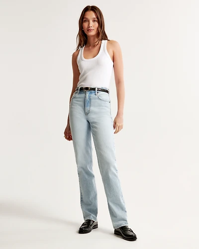 Ultra High Rise 90s Straight Carpenter Jean