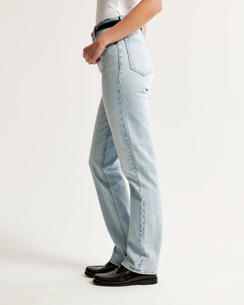 Ultra High Rise 90s Straight Jean