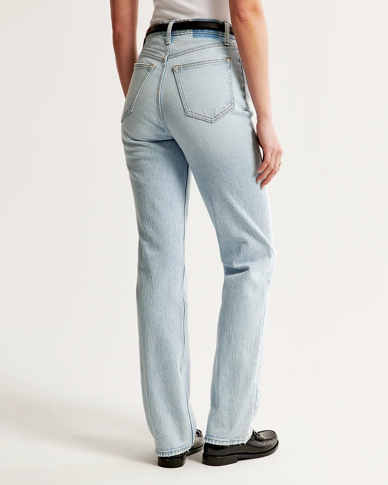 Ultra High Rise 90s Straight Jean