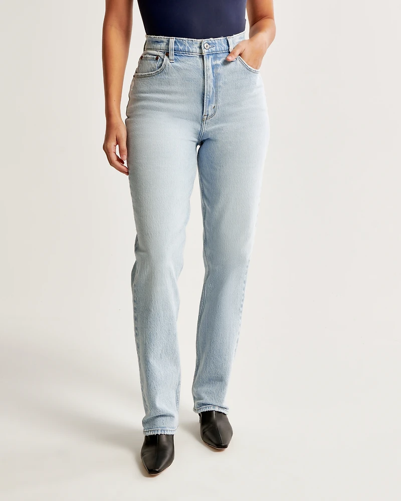 Curve Love Ultra High Rise 90s Straight Jean