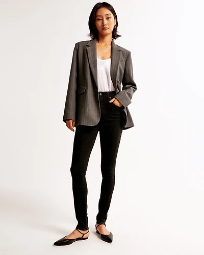 High Rise Super Skinny Ankle Jean
