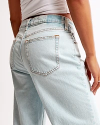 Jeans sueltos de tiro bajo