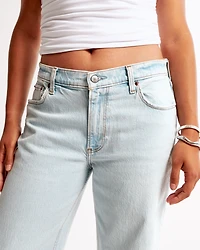 Jeans sueltos de tiro bajo