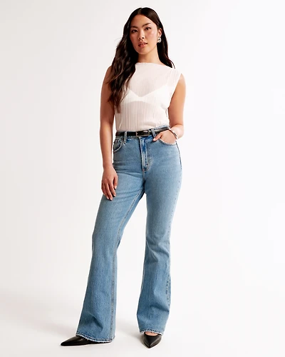 Curve Love High Rise Vintage Flare Jean