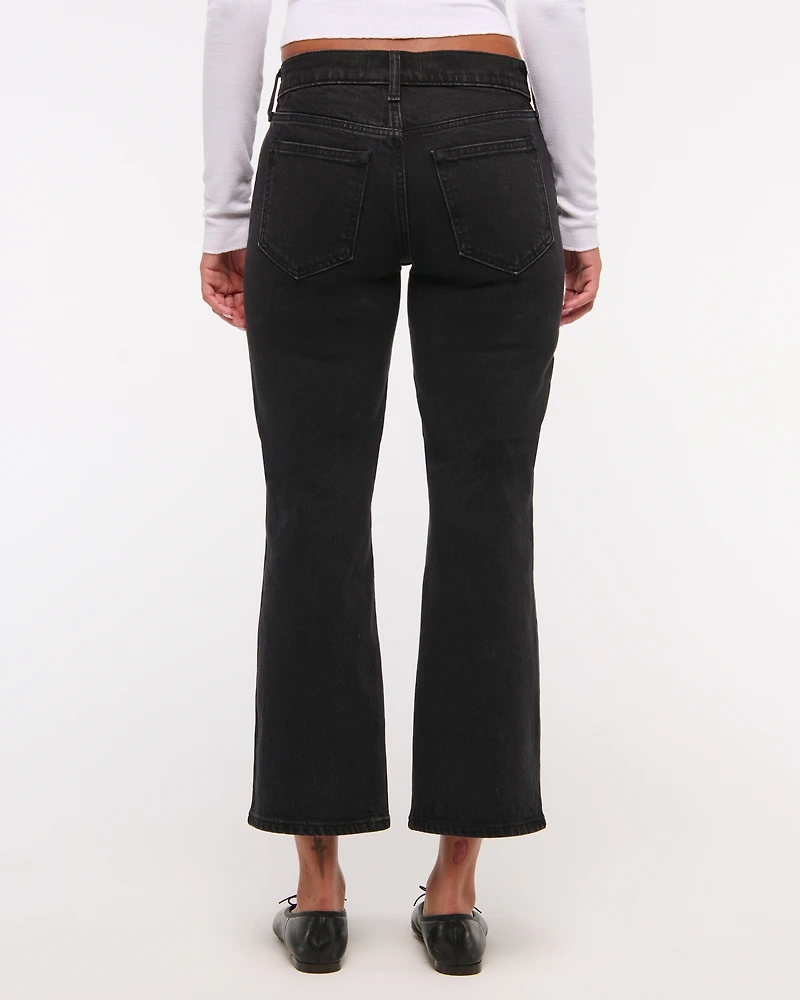 Low Rise Cropped Boot Jean