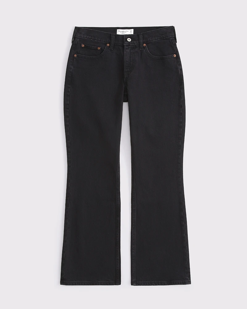 Low Rise Cropped Boot Jean