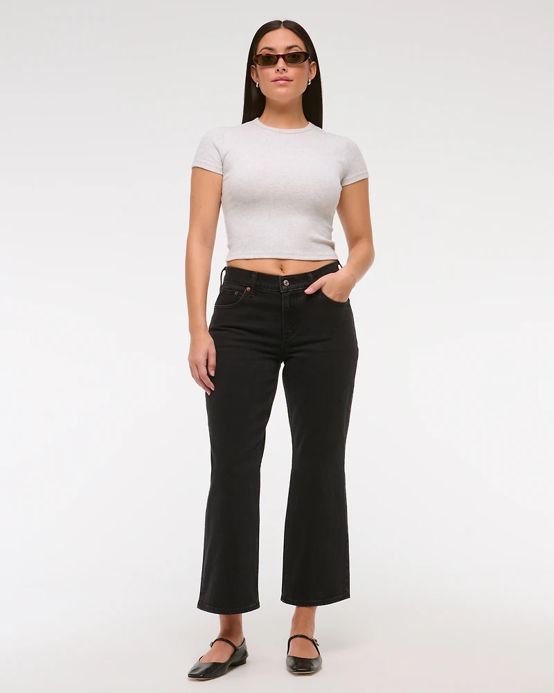 Curve Love Low Rise Cropped Boot Jean