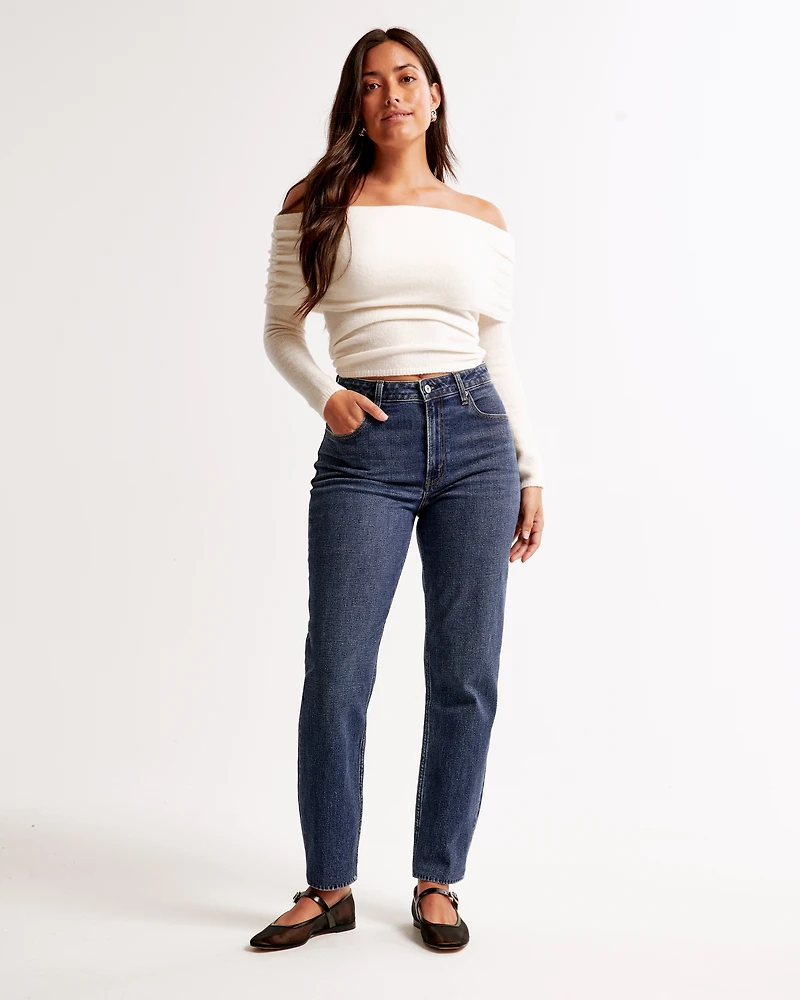 Curve Love High Rise Mom Jean