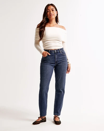 Curve Love High Rise Mom Jean