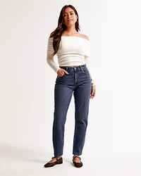Curve Love High Rise Mom Jean