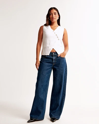 Curve Love Low Rise Ultra Loose Jean