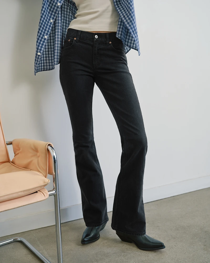 Mid Rise Bootcut Jean
