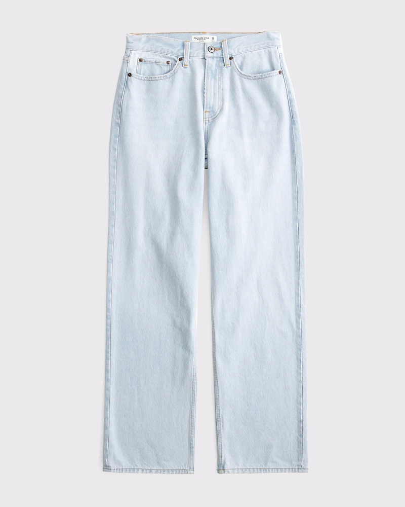 Jeans holgados de tiro medio Curve Love