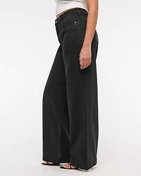 Curve Love High Rise Wide Leg Trouser Jean