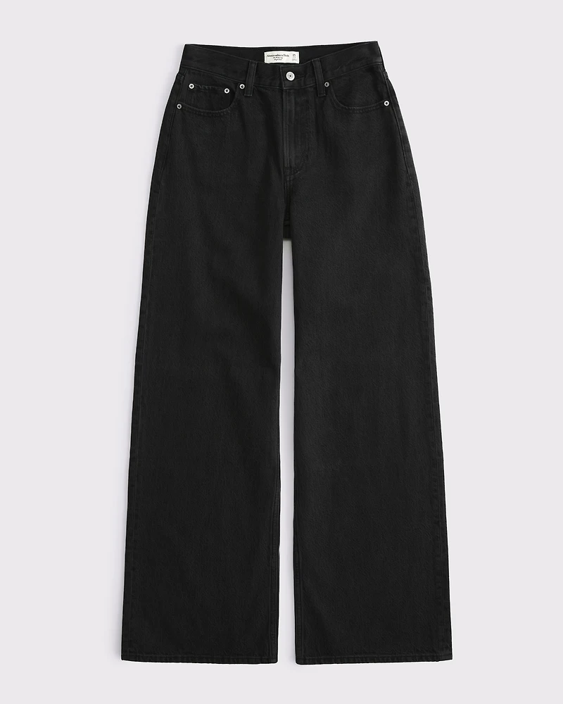 Curve Love High Rise Wide Leg Trouser Jean