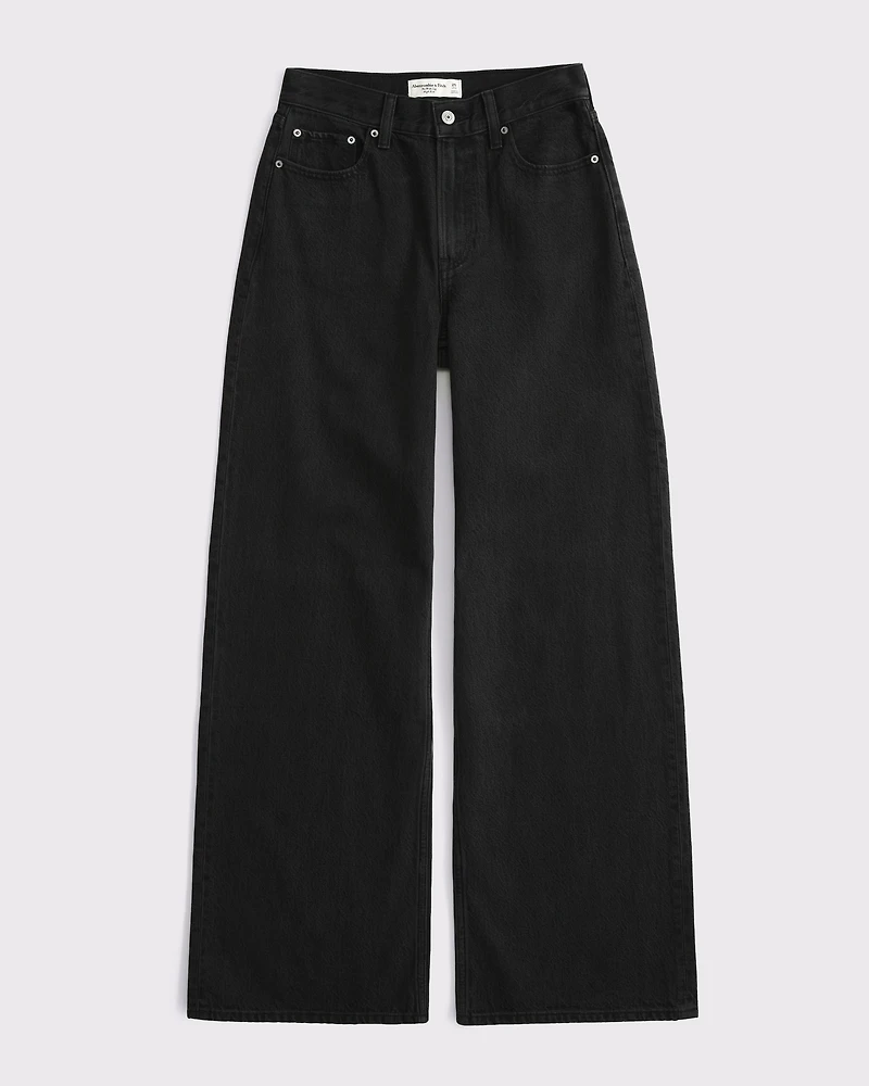 High Rise Wide Leg Jean