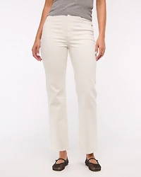 Ultra High Rise Ankle Straight Jean