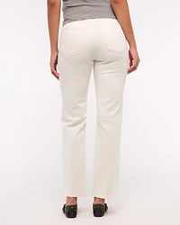 Ultra High Rise Ankle Straight Jean