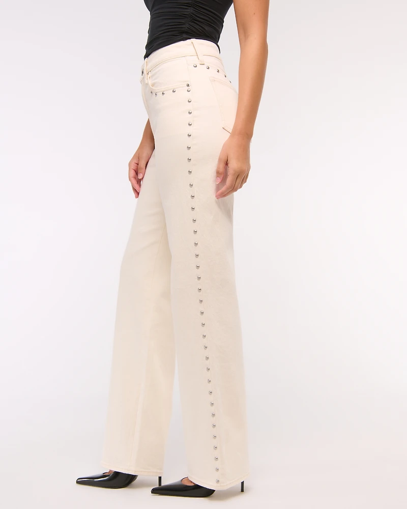 Curve Love High Rise 90s Relaxed Patchwork Jean