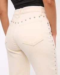 Curve Love High Rise 90s Relaxed Patchwork Jean