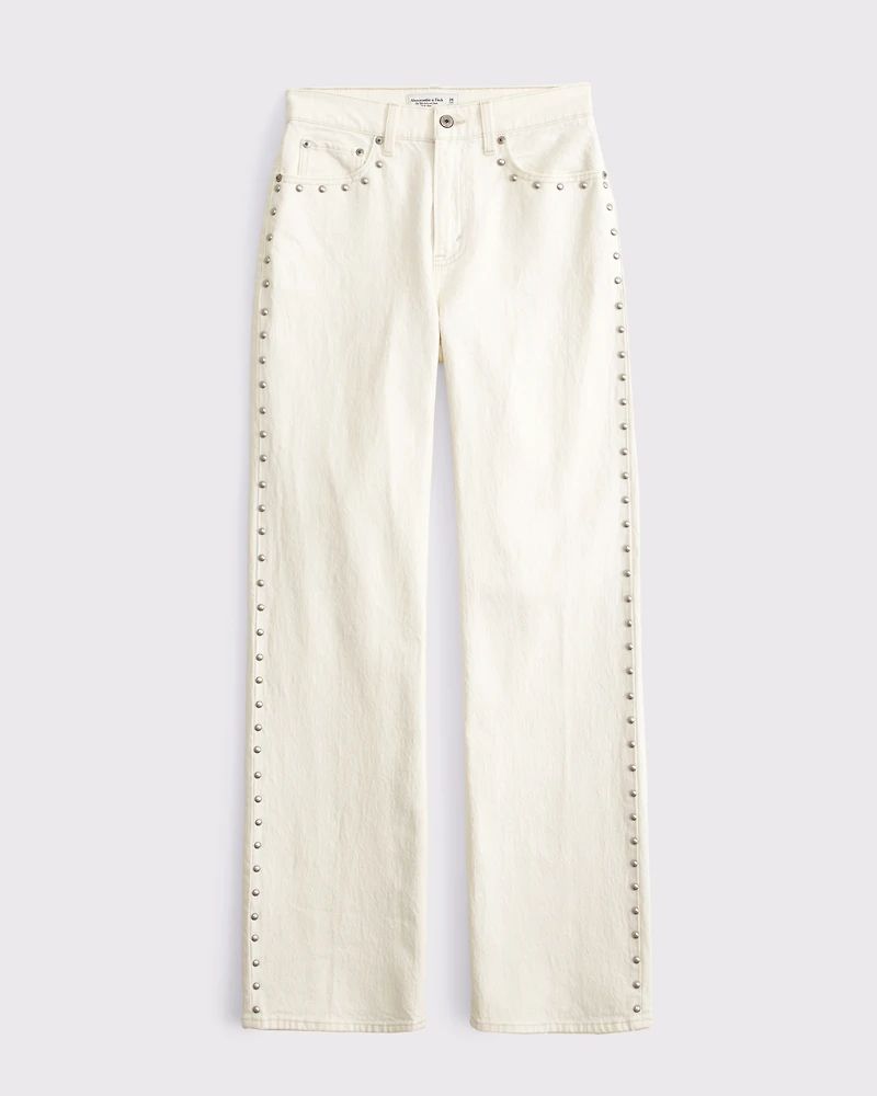 Curve Love High Rise 90s Relaxed Patchwork Jean