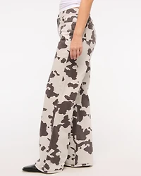 Curve Love Mid Rise Baggy Bootcut Jean