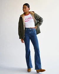 Curve Love Mid Rise Bootcut Jean