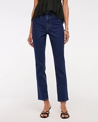 Ultra High Rise Ankle Straight Jean