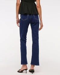 Ultra High Rise Ankle Straight Jean
