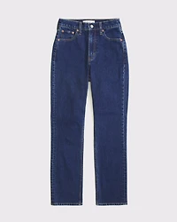 Ultra High Rise Ankle Straight Jean