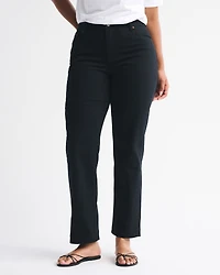 Curve Love Mid Rise 90s Straight Jean