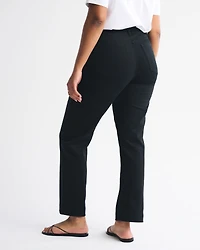 Curve Love Mid Rise 90s Straight Jean