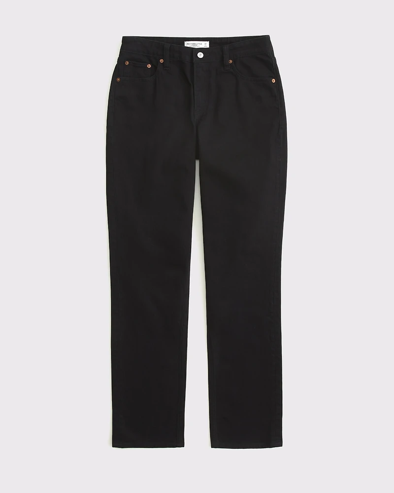 Curve Love Mid Rise 90s Straight Jean
