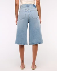 Mid Rise Culotte Jean