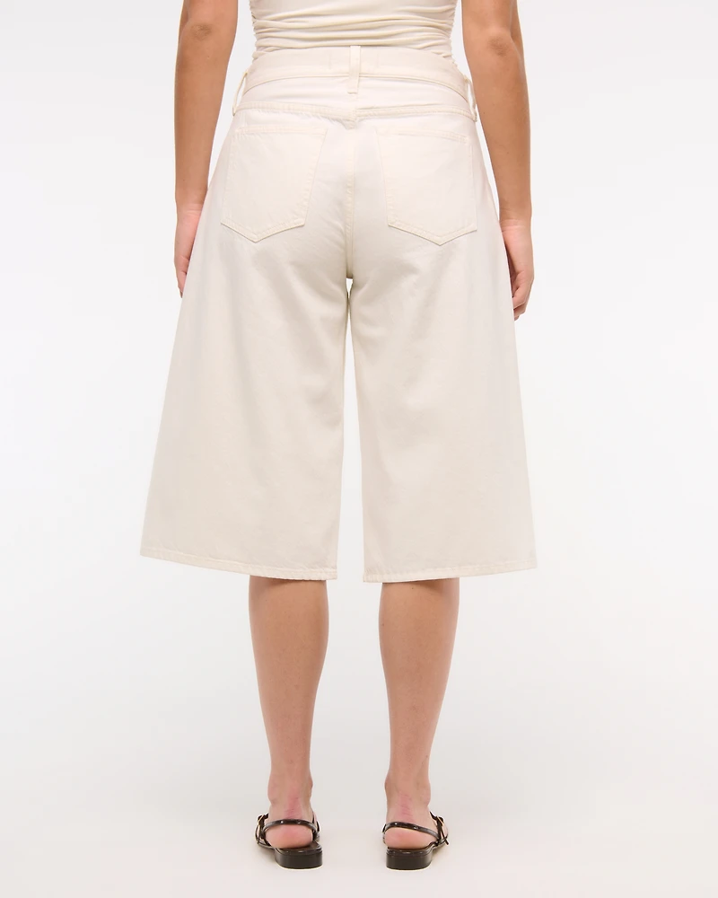 Curve Love Mid Rise Culotte Jean