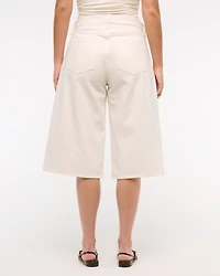 Curve Love Mid Rise Culotte Jean