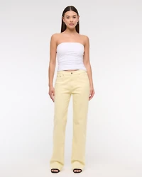 Jeans sueltos de tiro bajo