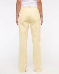 Jeans sueltos de tiro bajo