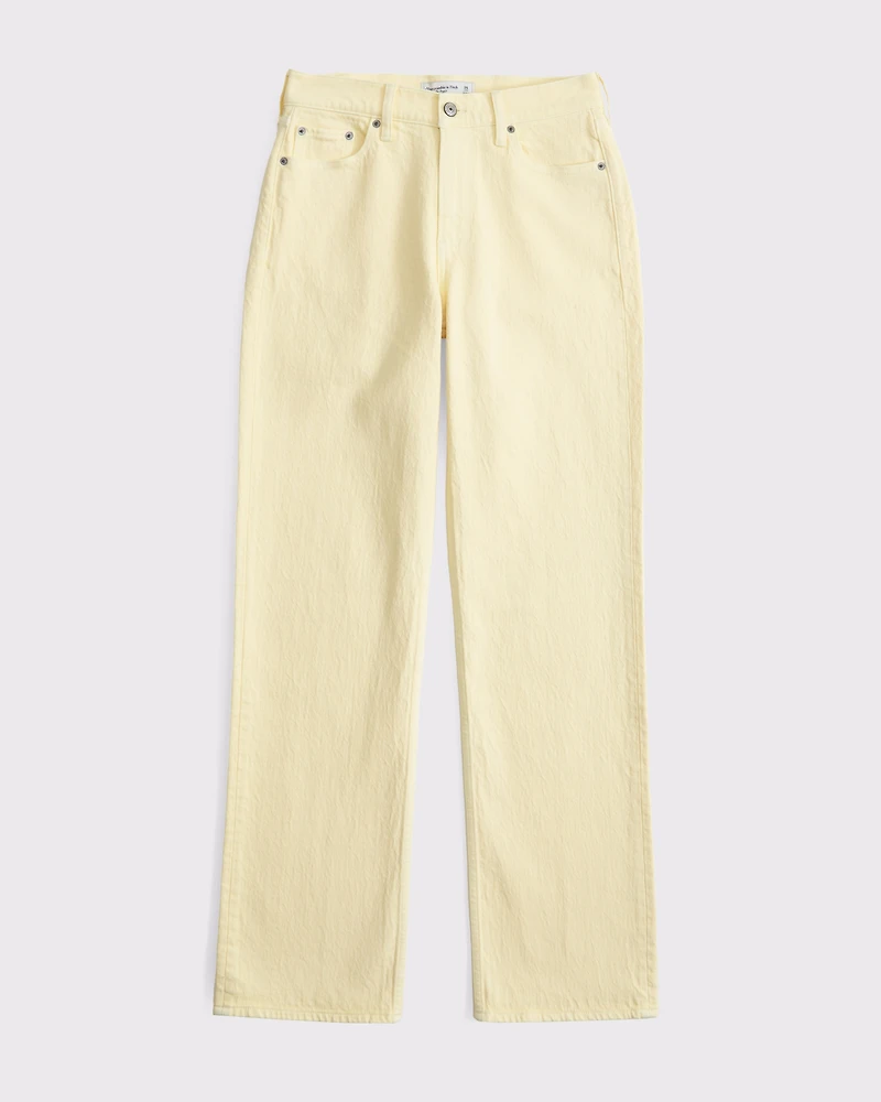 Jeans sueltos de tiro bajo