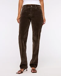 Mid Rise 90s Straight Jean