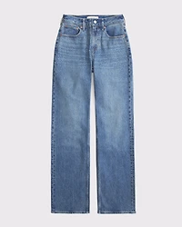 High Rise 90s Relaxed Studded Jean