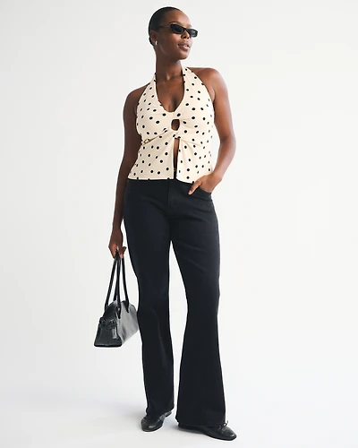 High Rise Flare Jean