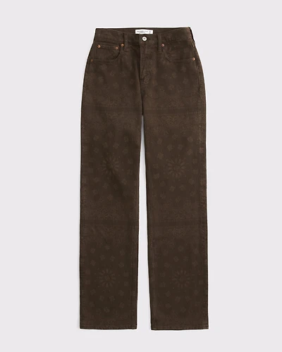 Curve Love High Rise 90s Relaxed Bandana Jean