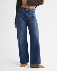 High Rise Wide Leg Trouser Jean