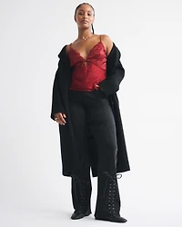 Curve Love High Rise Bootcut Studded Split-Vent Hem Jean