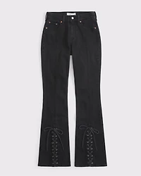 Curve Love High Rise Bootcut Studded Split-Vent Hem Jean