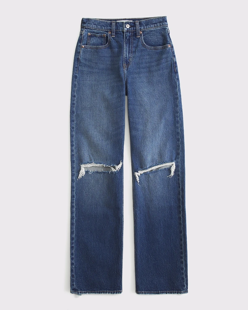 High Rise 90s Relaxed Patchwork Jean