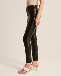 Vegan Leather Skinny Pant
