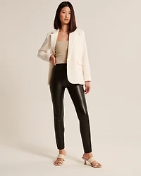 Vegan Leather Skinny Pant
