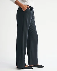 Curve Love A&F Sloane Tailored Hardware Wide Leg Pant
